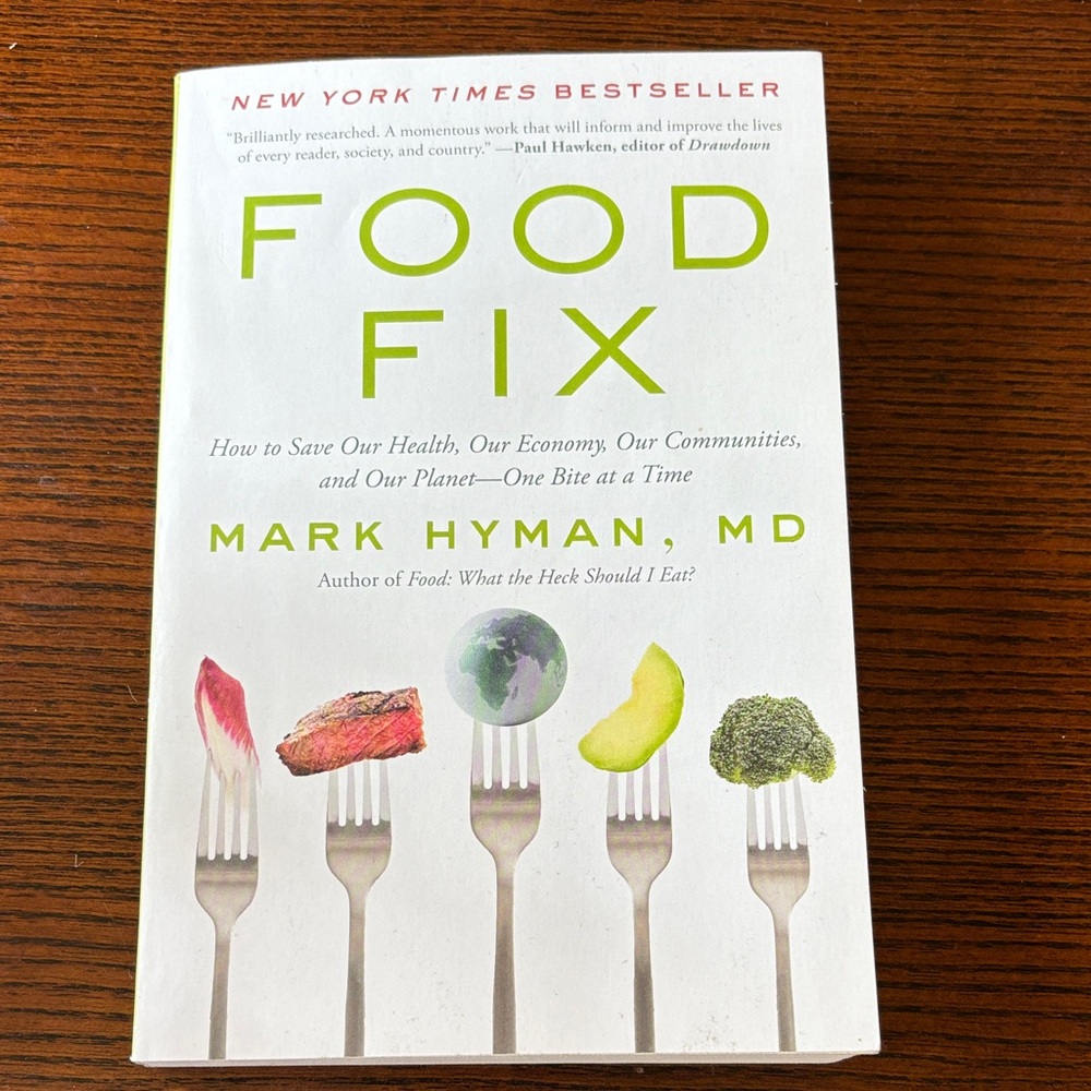 Closet clean out sale / Food Fix by Dr Mark Hyman book